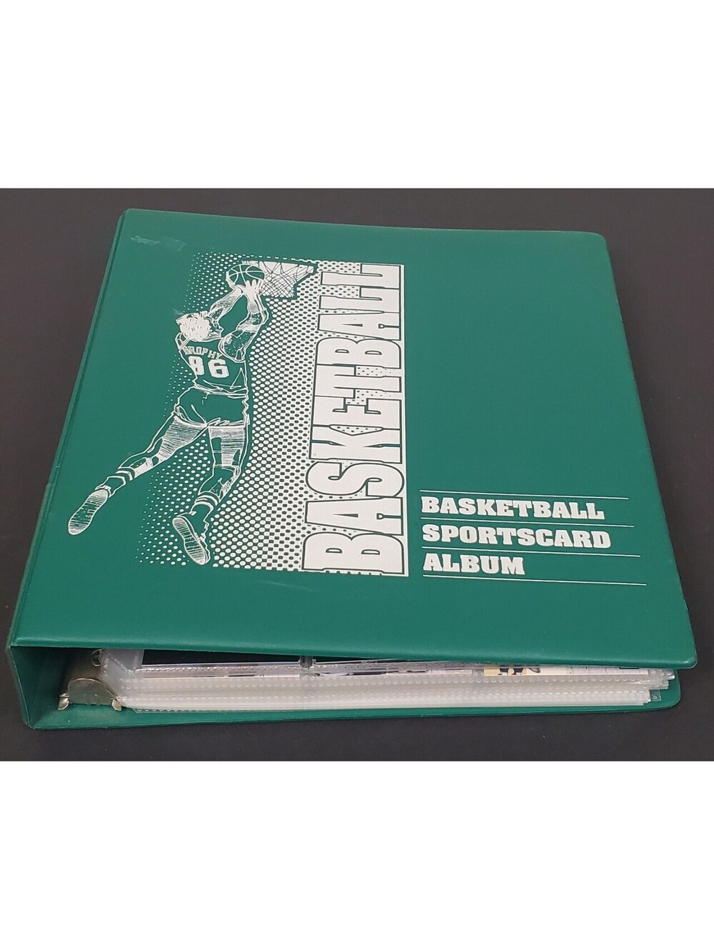 275 NBA Basketball Sportscard Album with Collector Cards Various Years Brands NM